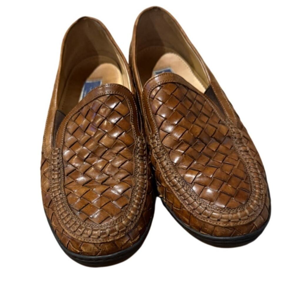 Bragano by Cole Haan Woven Loafers Made in Italy Men's Sz. 11.5